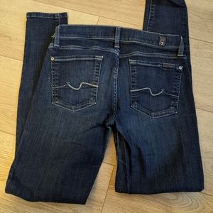 7 For All Mankind Gwenevere Mid Rise Skinny Jean